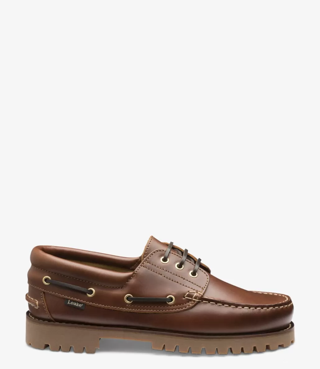 Our Bestsellers | Boat Shoes | Loake 522 Brown