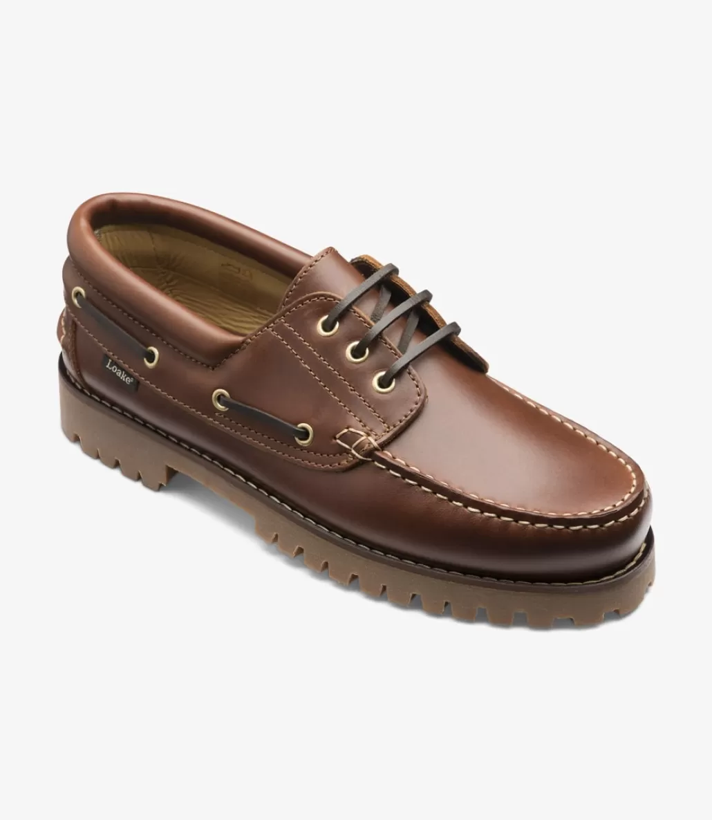 Our Bestsellers | Boat Shoes | Loake 522 Brown