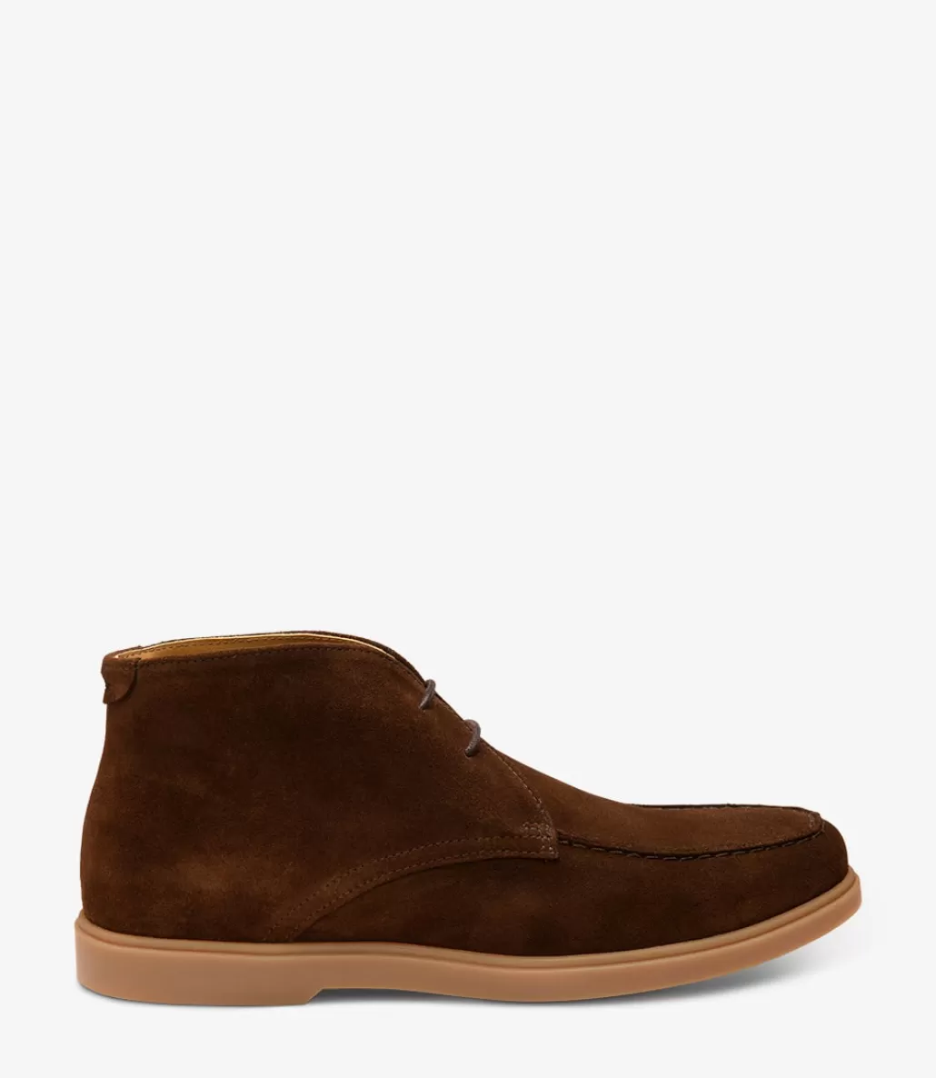 Boots | Loake Amalfi Chocolate Brown Suede