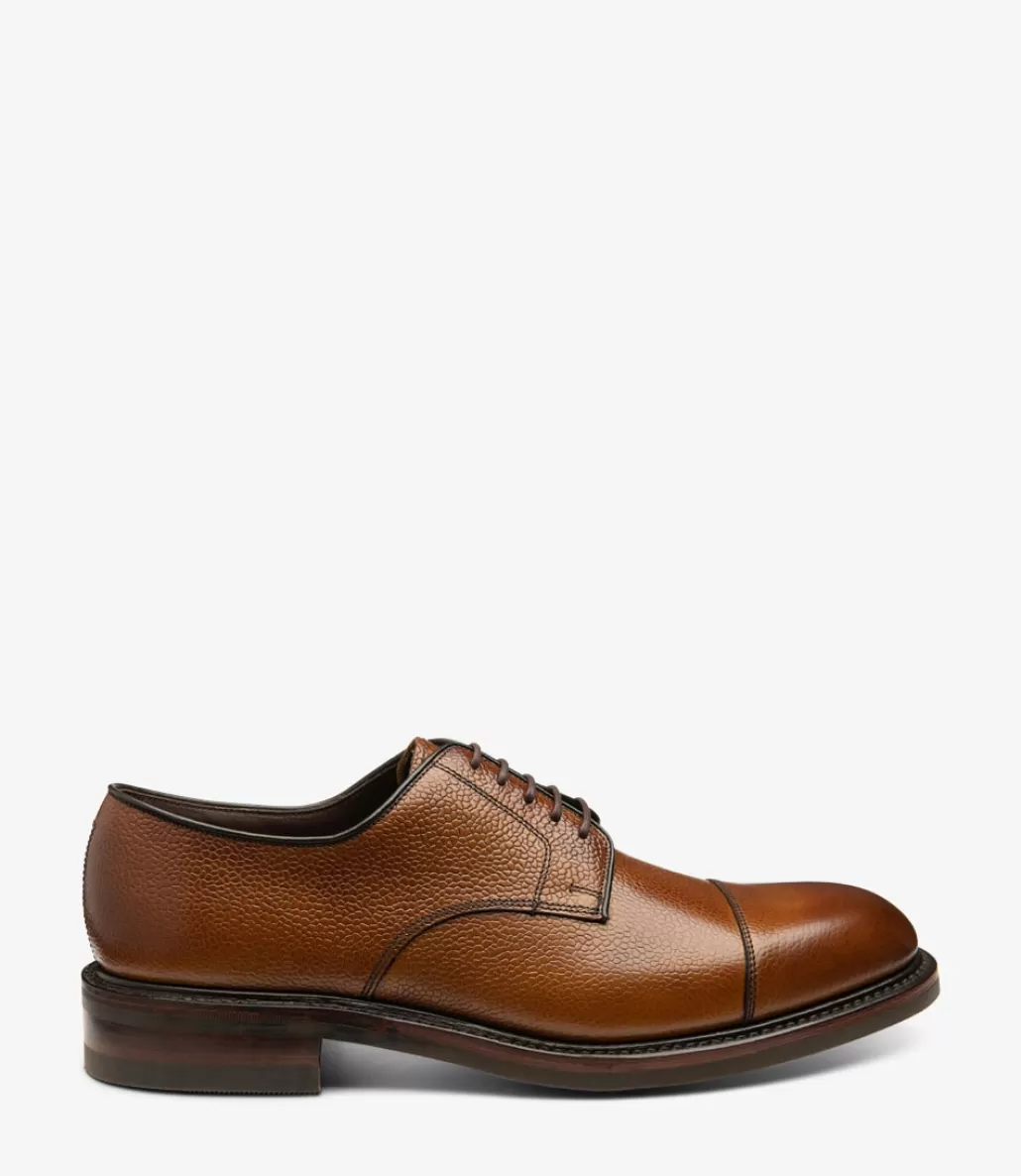 Country Shoes | Made in England | Loake Ampleforth Chestnut Brown Grain