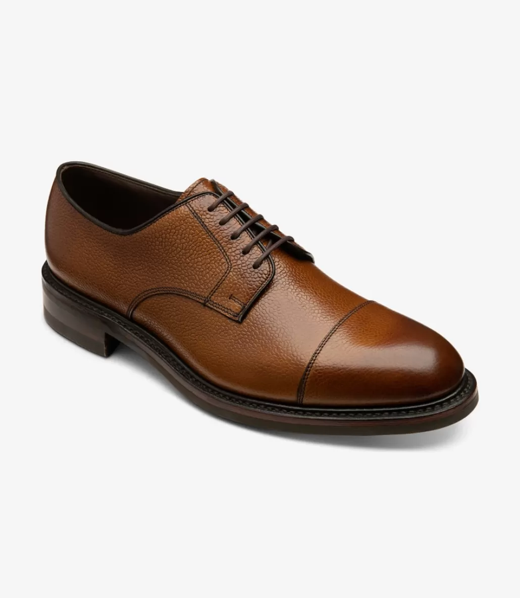 Country Shoes | Made in England | Loake Ampleforth Chestnut Brown Grain