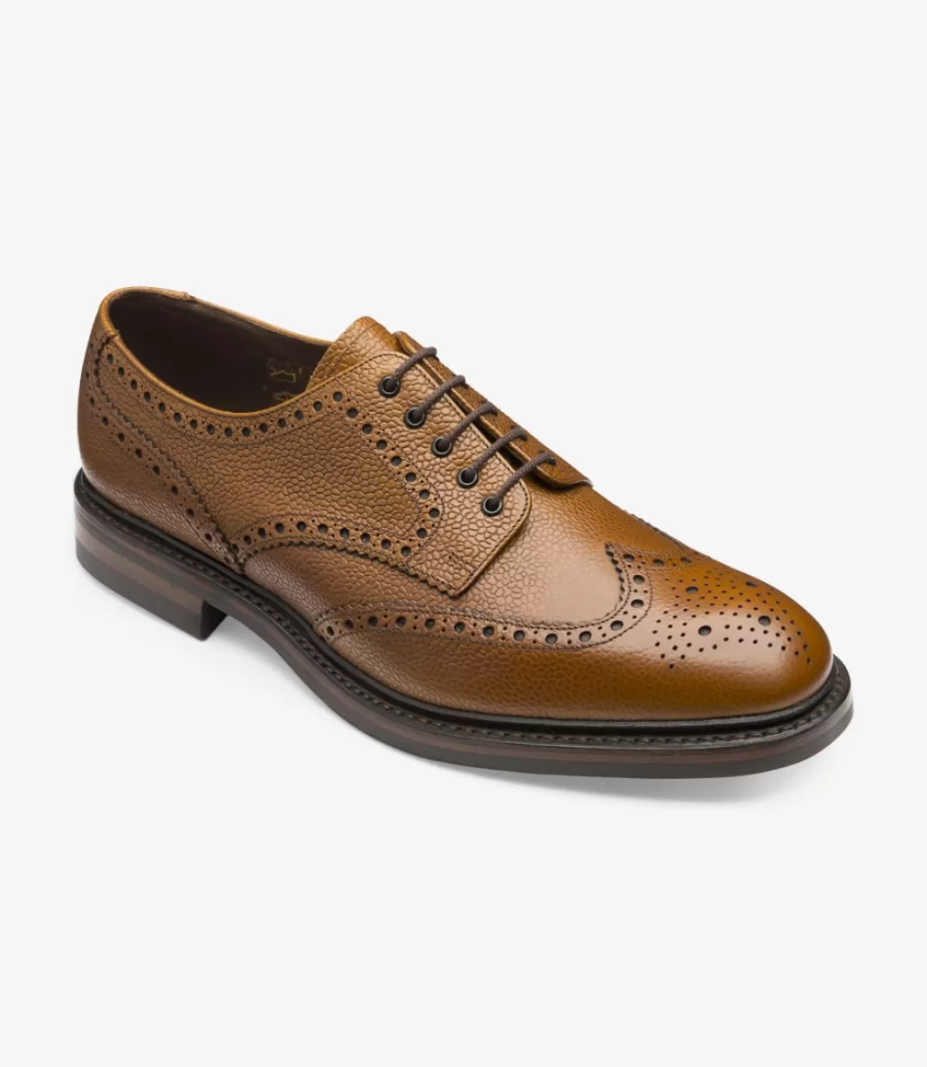 Country Shoes | Made in England | Loake Badminton Mahogany Grain