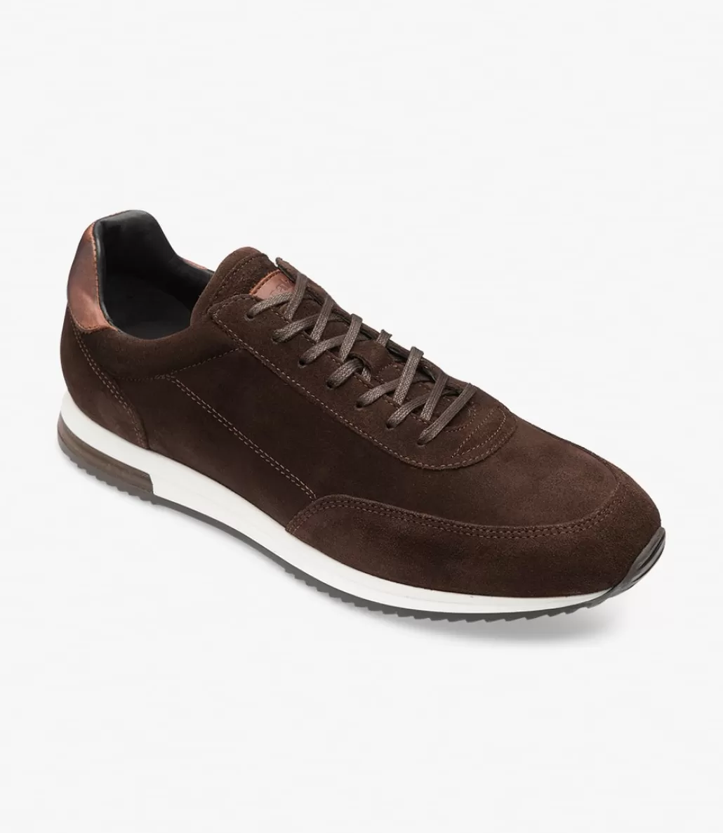 Trainers & Sneakers | Loake Bannister Dark Brown Suede