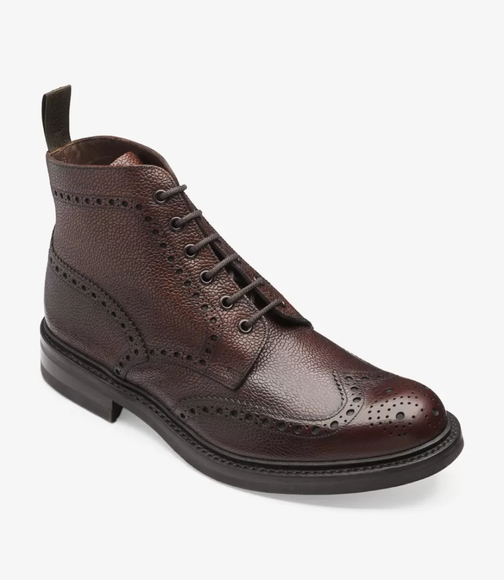 Country Shoes | Our Icons | Loake Bedale Oxblood Grain