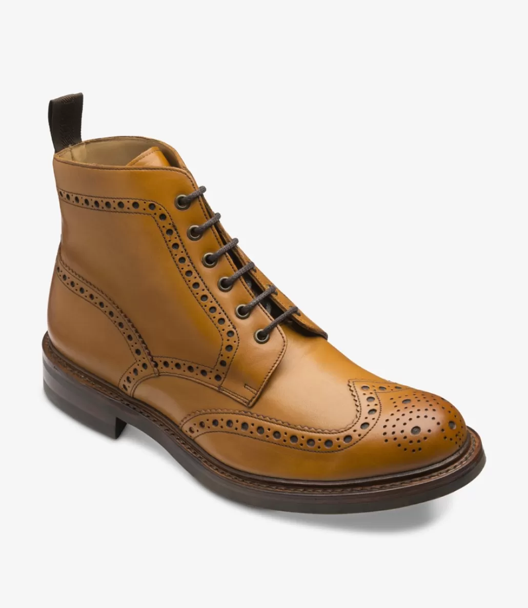 Country Shoes | Made in England | Loake Bedale Tan