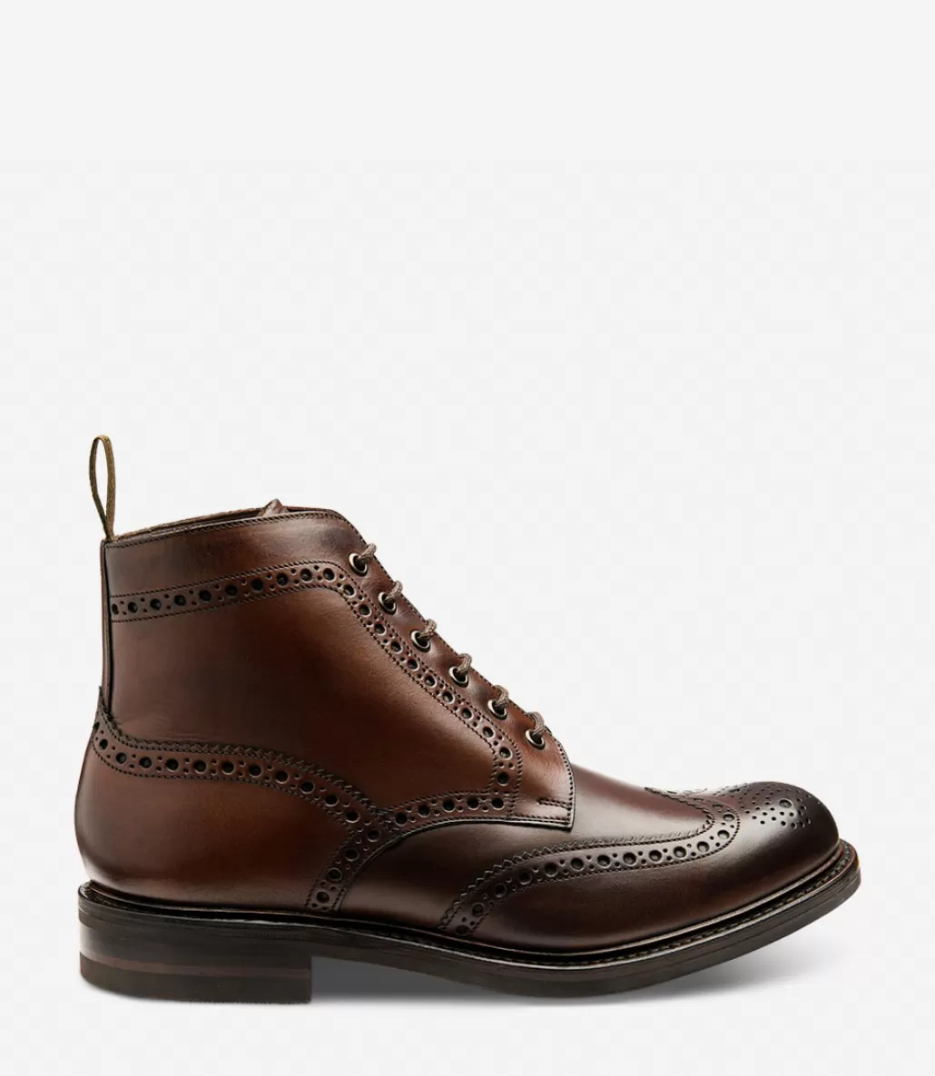 Country Shoes | Made in England | Loake Bedale Dark Brown