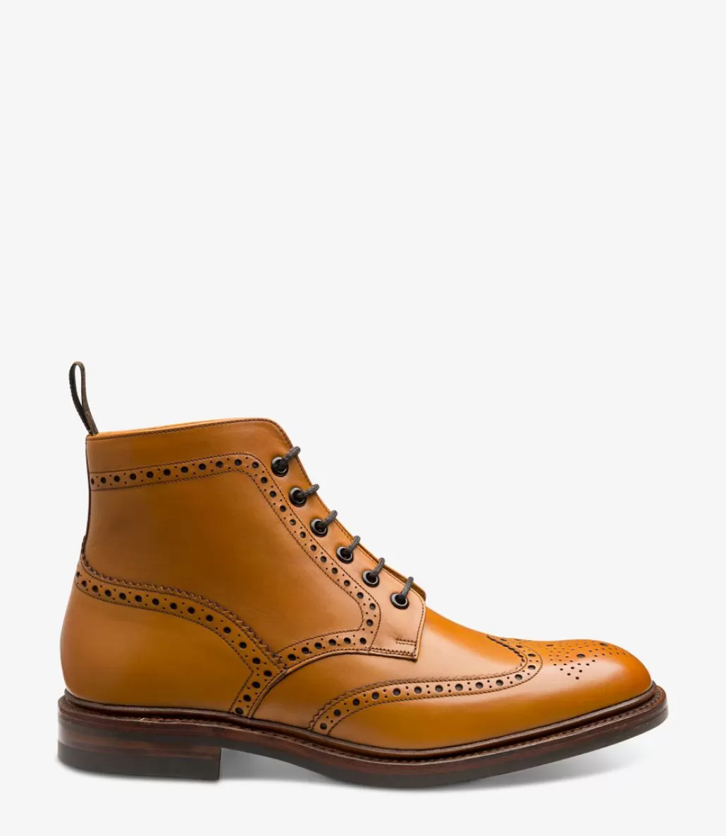 Country Shoes | Made in England | Loake Burford Tan