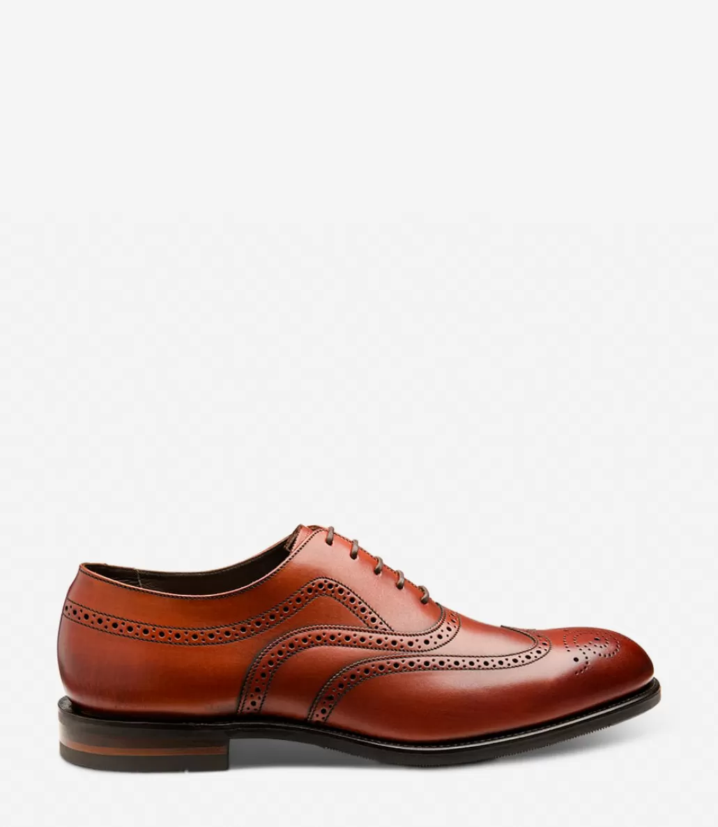 Classic Shoes | Formal Shoes | Loake Castlegate Seared Mahogany