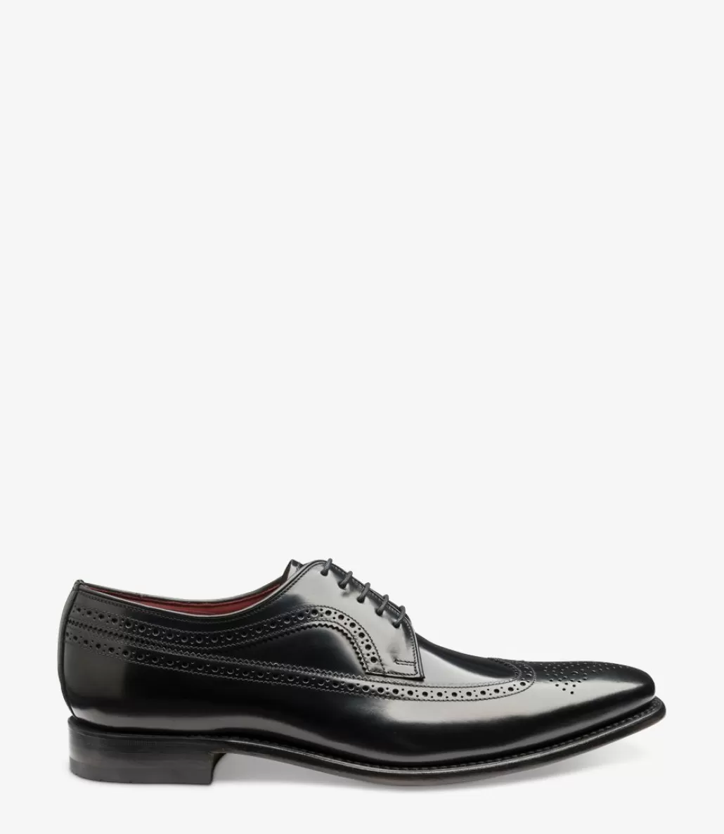 Goodyear Welted Shoes | Brogues | Loake Clint Black