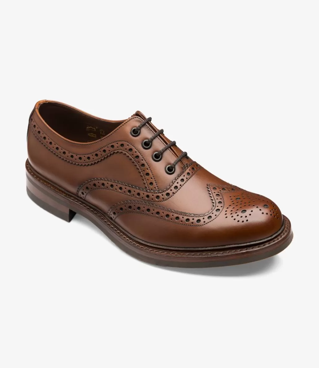 Country Shoes | Made in England | Loake Edward Dark Brown