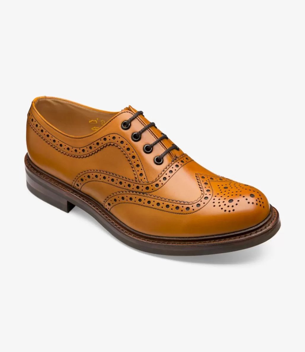 Country Shoes | Made in England | Loake Edward Tan