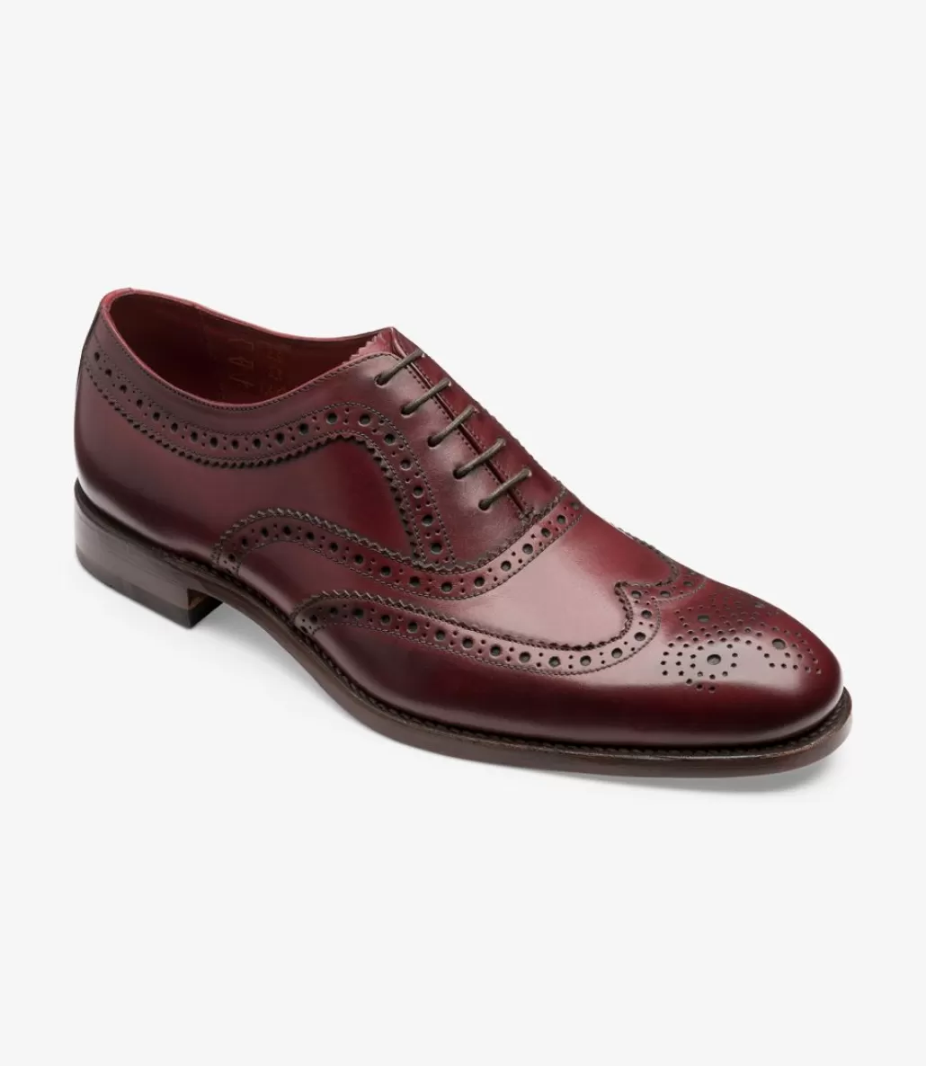 Brogues | Loake Fearnley Burgundy