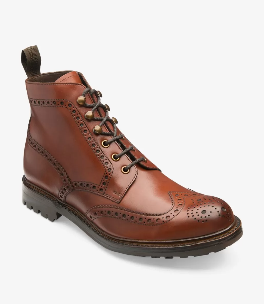 Country Shoes | Made in England | Loake Glendale Conker Brown