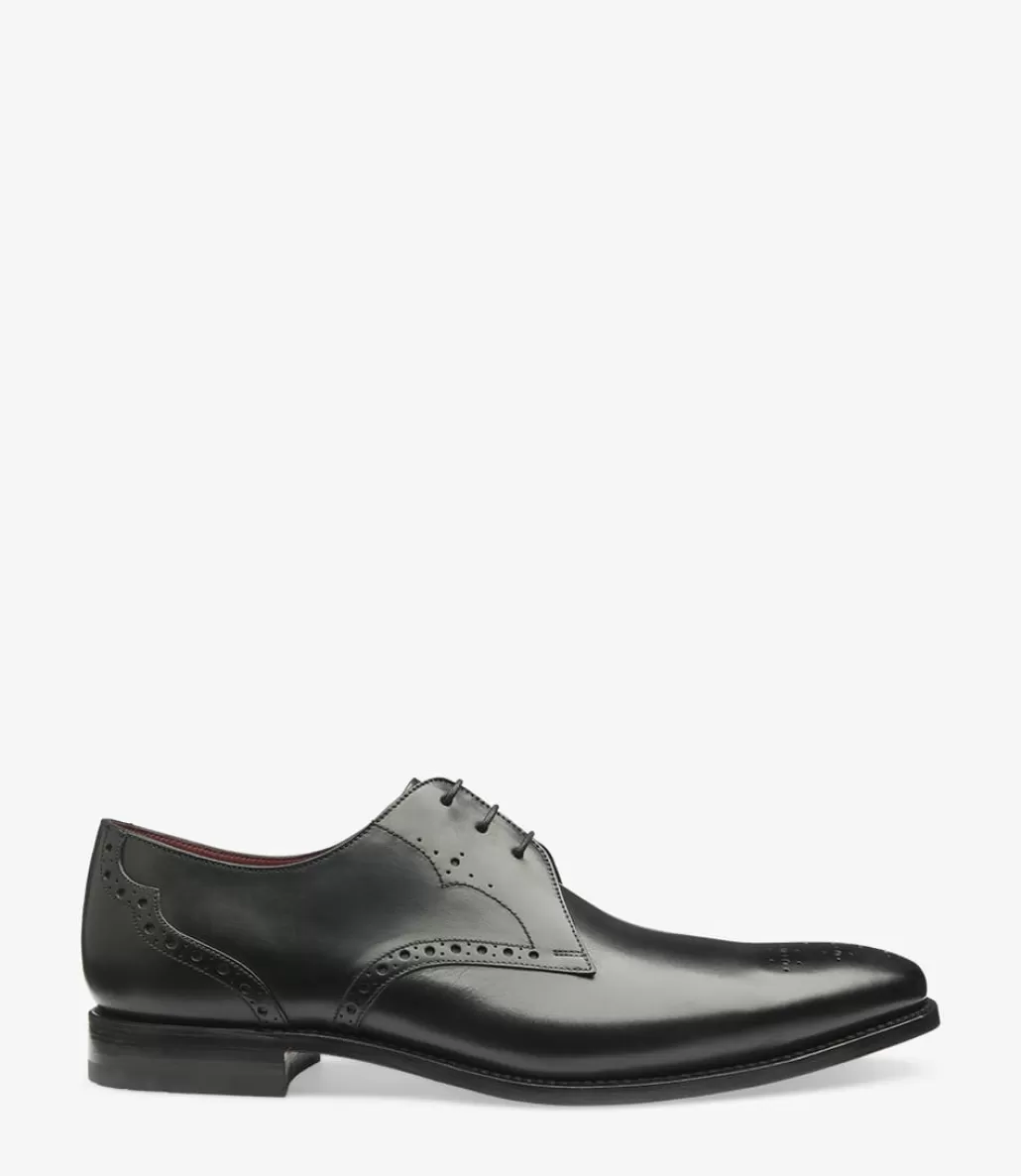 Goodyear Welted Shoes | Plain Ties | Loake Hannibal Black