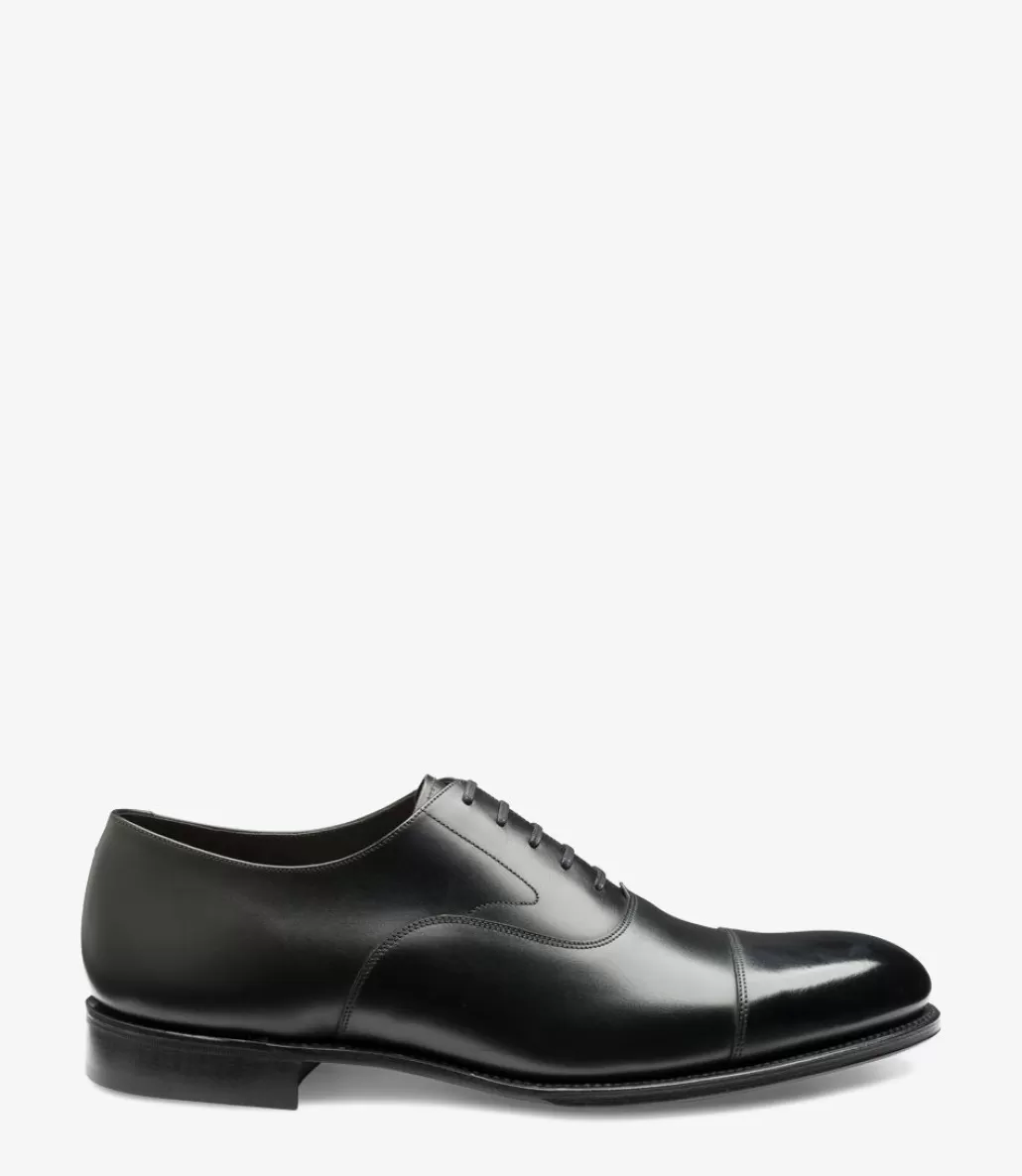 Goodyear Welted Shoes | Toe Caps | Loake Hanover Onyx Black