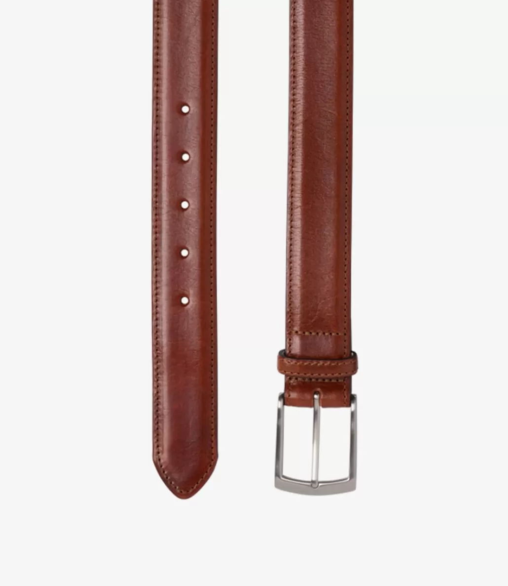 Casual Belts | Formal Belts | Loake Henry Belt Conker Brown