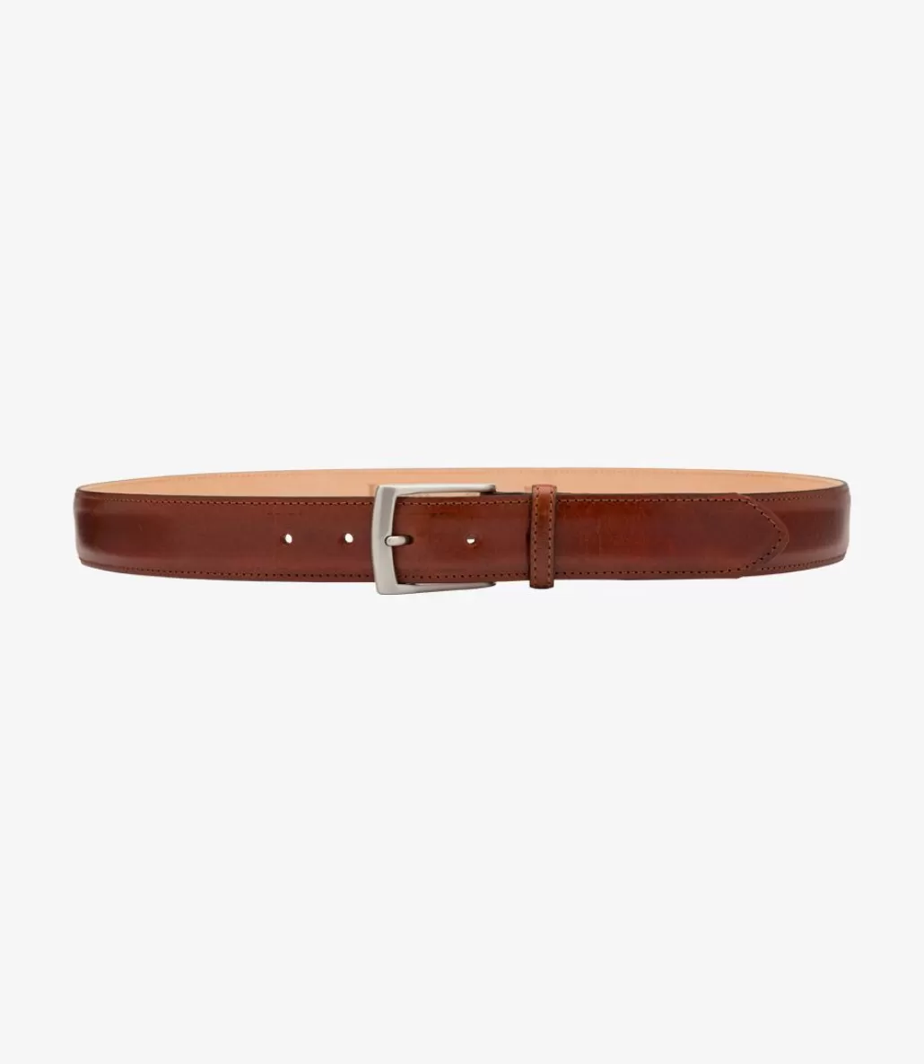 Casual Belts | Formal Belts | Loake Henry Belt Conker Brown