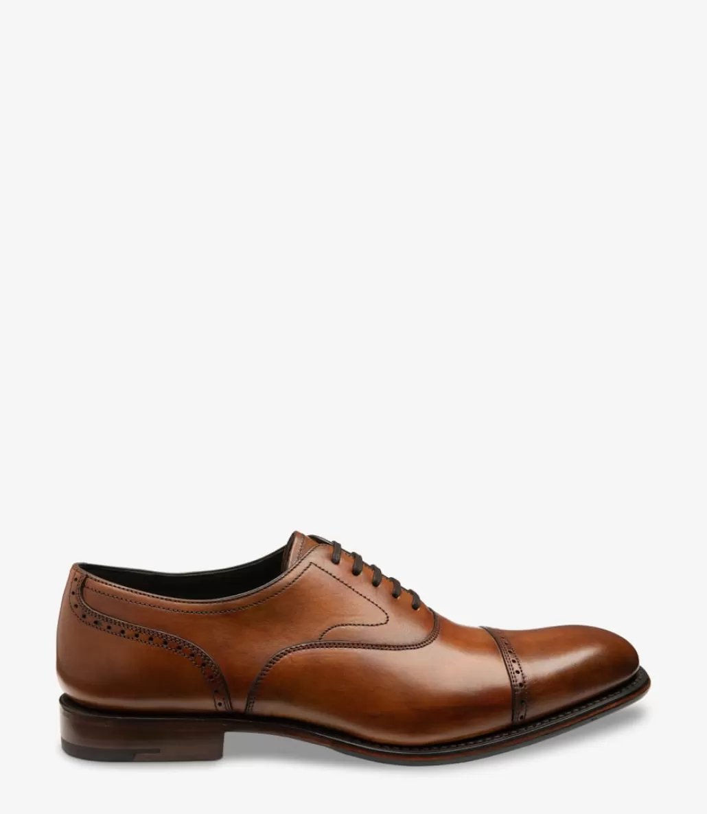 Goodyear Welted Shoes | Wedding Shoes | Loake Hughes Chestnut Brown