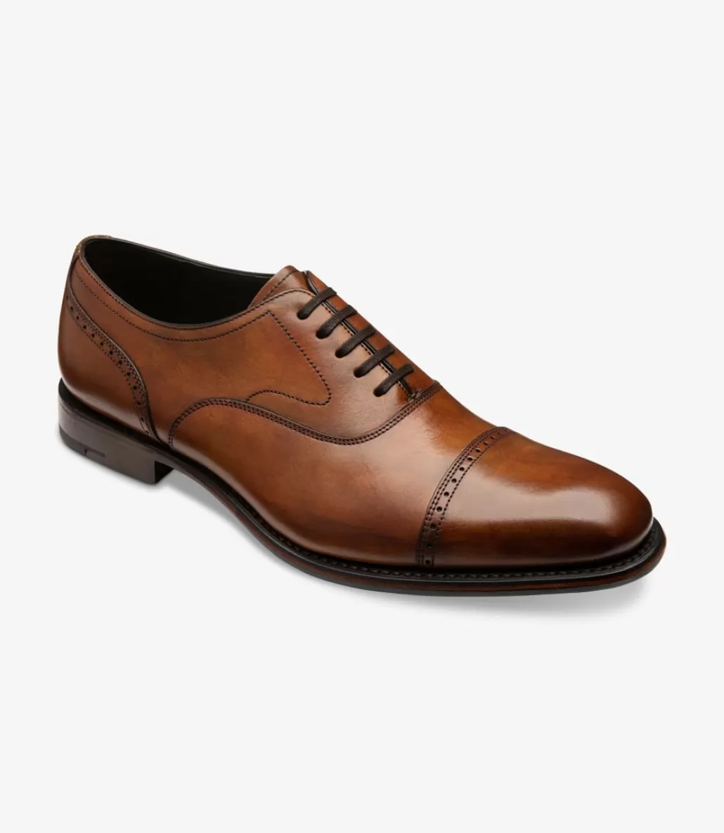 Goodyear Welted Shoes | Wedding Shoes | Loake Hughes Chestnut Brown