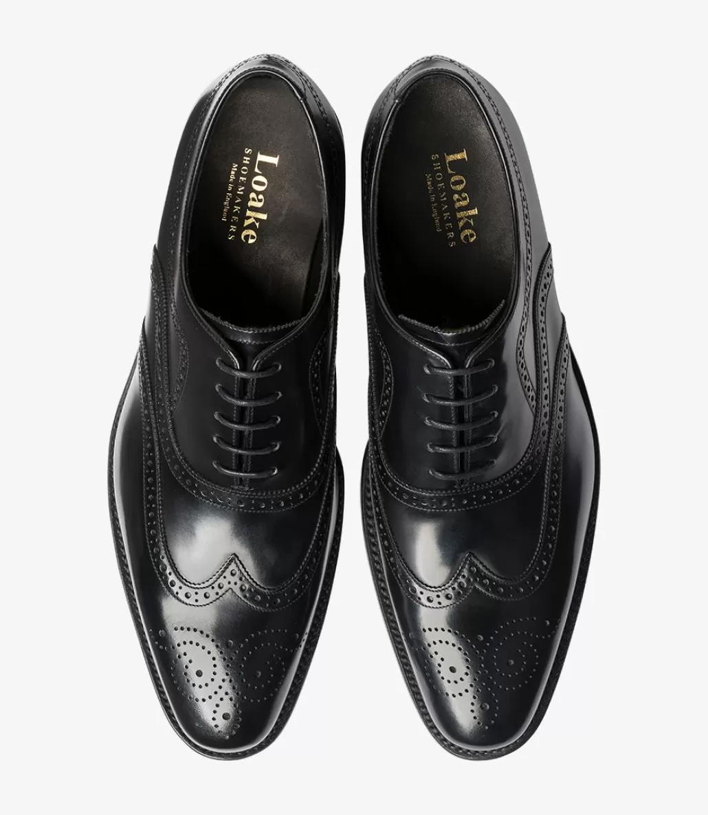 Formal Shoes | Brogues | Loake Jones Black