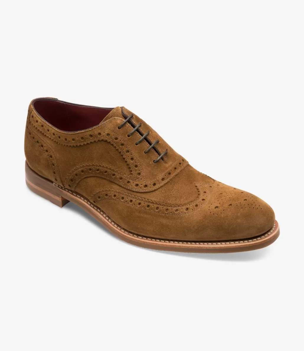 Brogues | Loake Kerridge Tan Suede