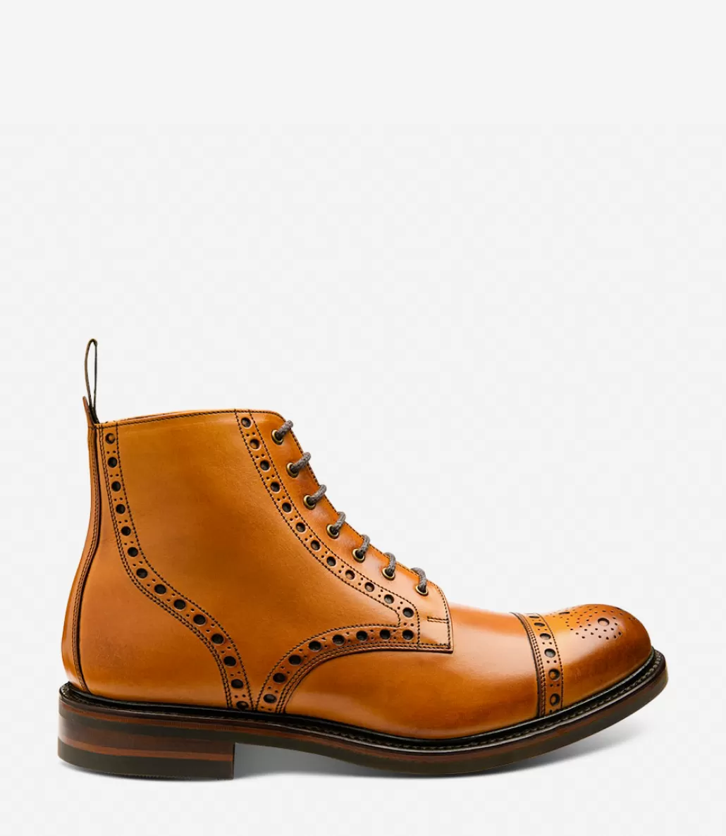 Country Shoes | Made in England | Loake Loxley Tan