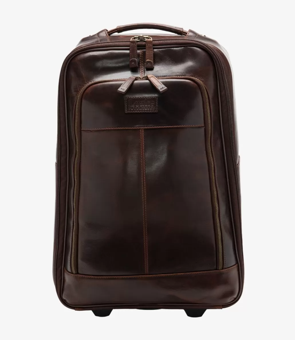 Day Bags | Overnight Bags | Loake Paris Wheeled Suitcase Brown