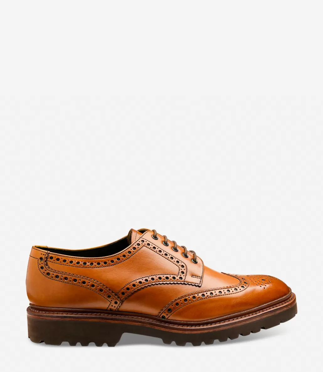 Brogues | Loake Perseus Tan