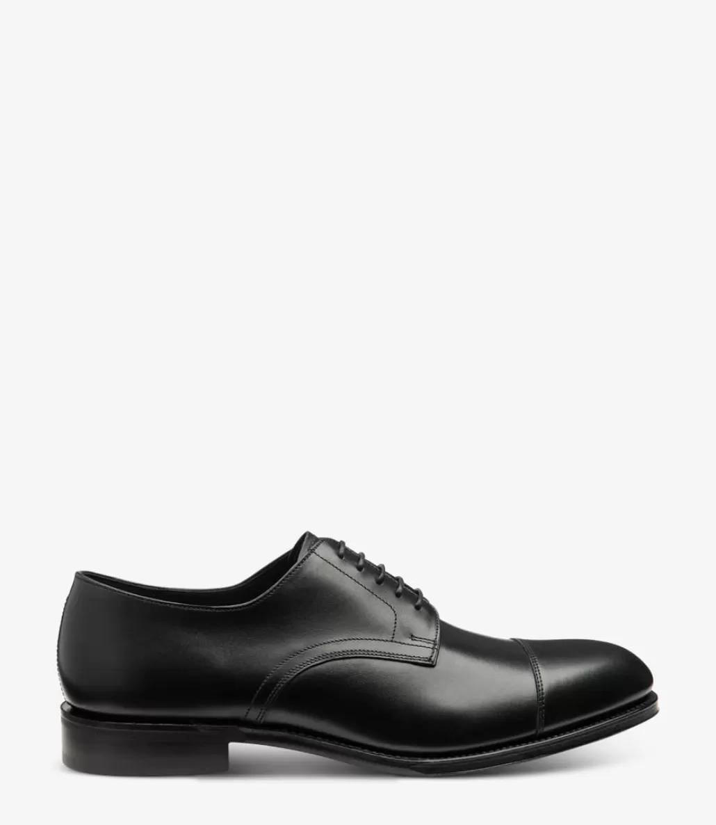 Classic Shoes | Formal Shoes | Loake Petergate Carbon Black