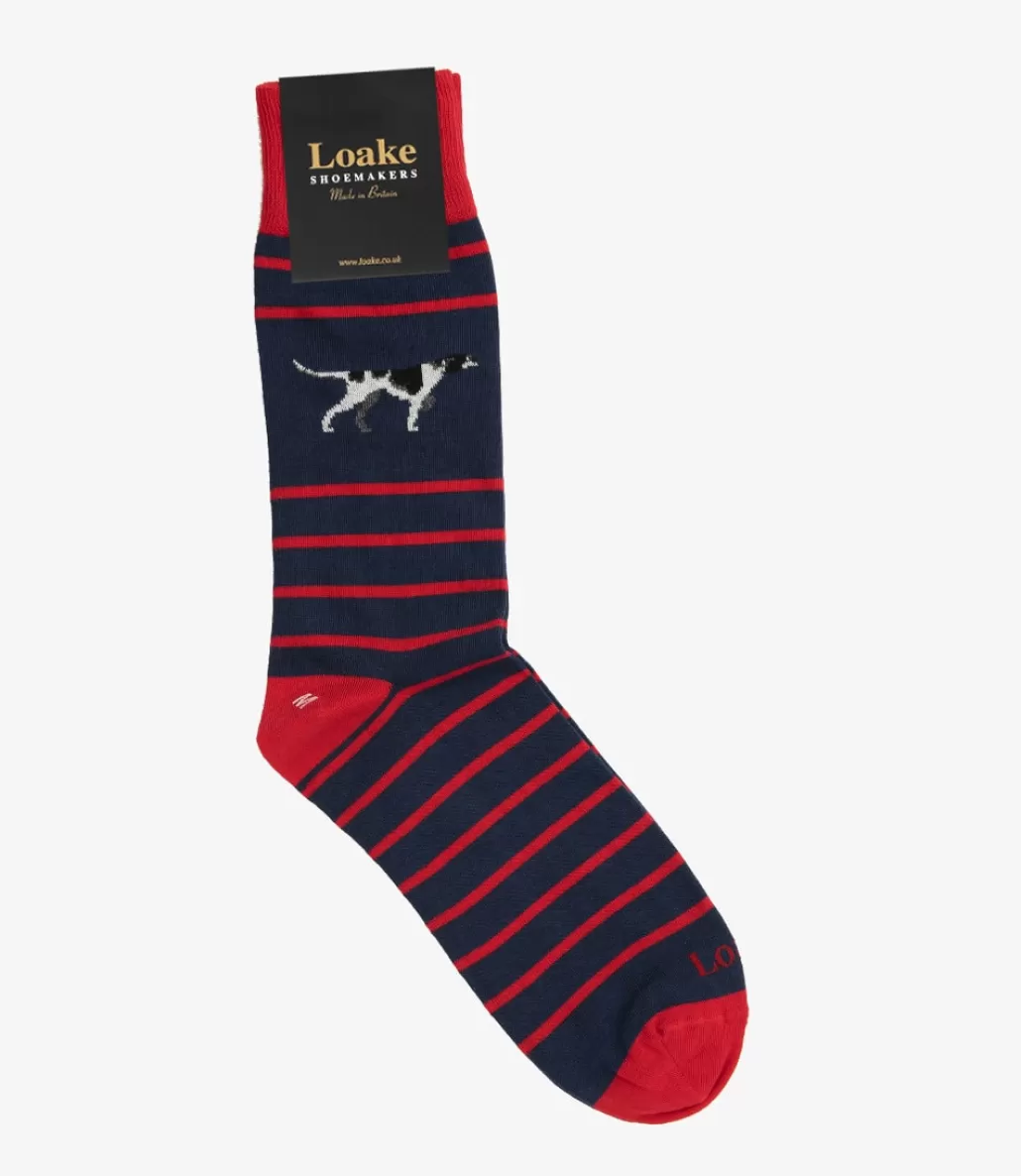 Socks | Sale Accessories | Loake Pointer Socks Navy