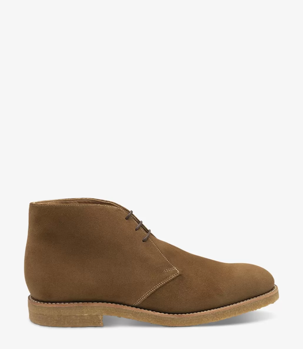 Classic Shoes | Formal Shoes | Loake Rivington Tan Suede