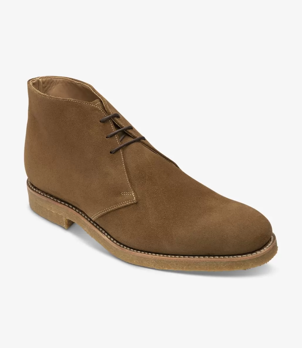 Classic Shoes | Formal Shoes | Loake Rivington Tan Suede