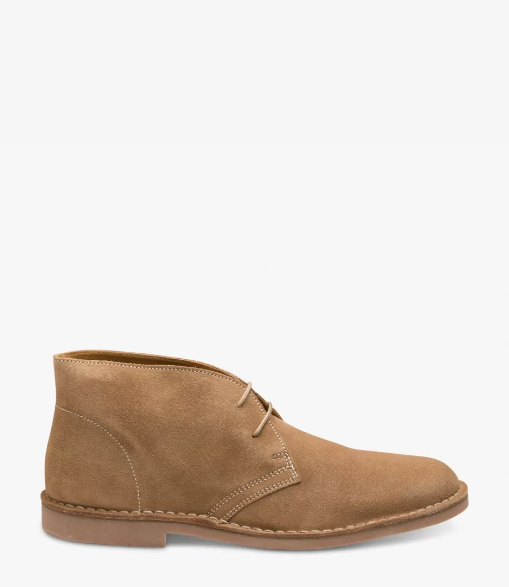 Boots | Loake Sahara Tan Suede