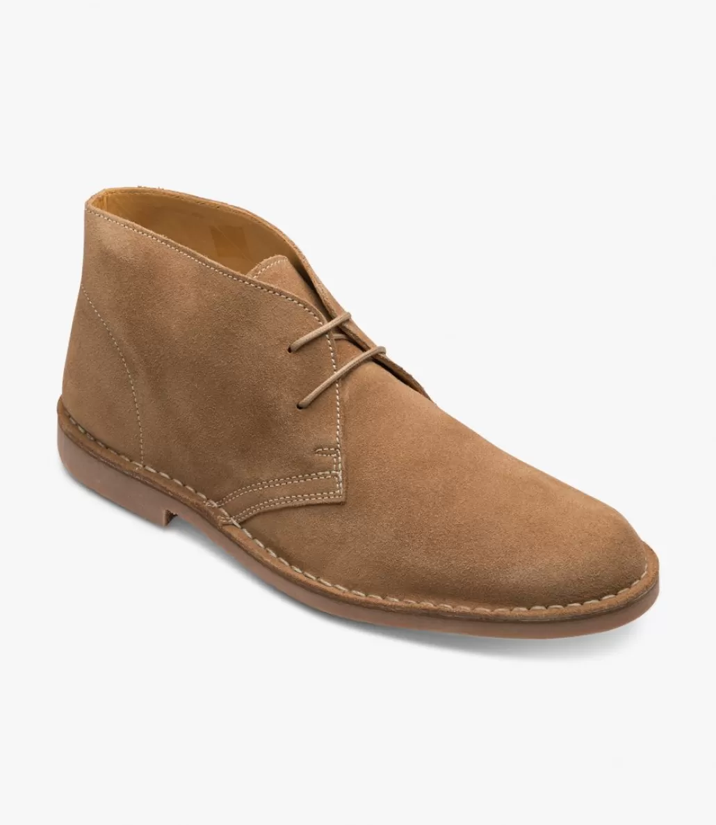 Boots | Loake Sahara Tan Suede