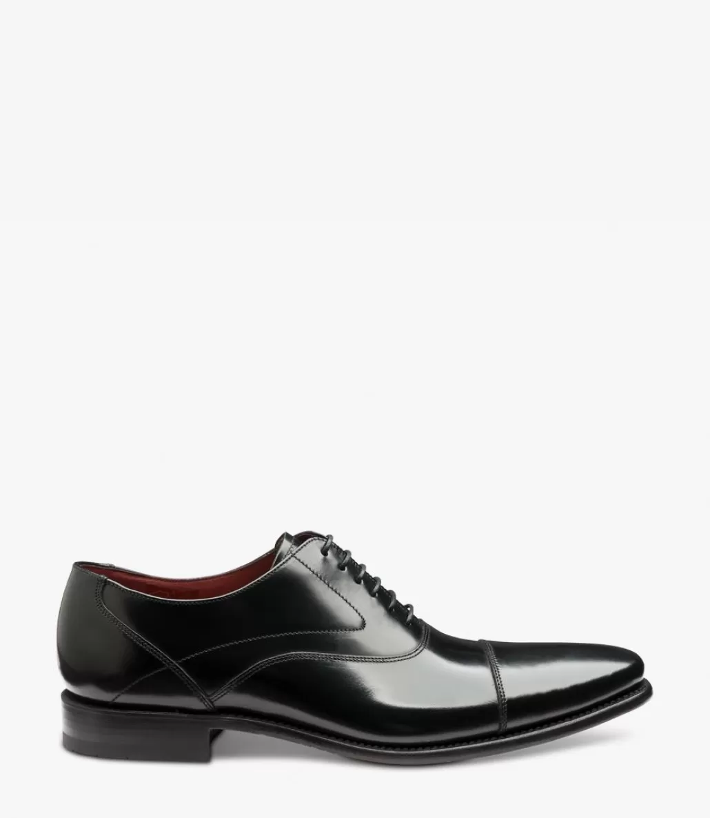 Goodyear Welted Shoes | Toe Caps | Loake Sharp Black