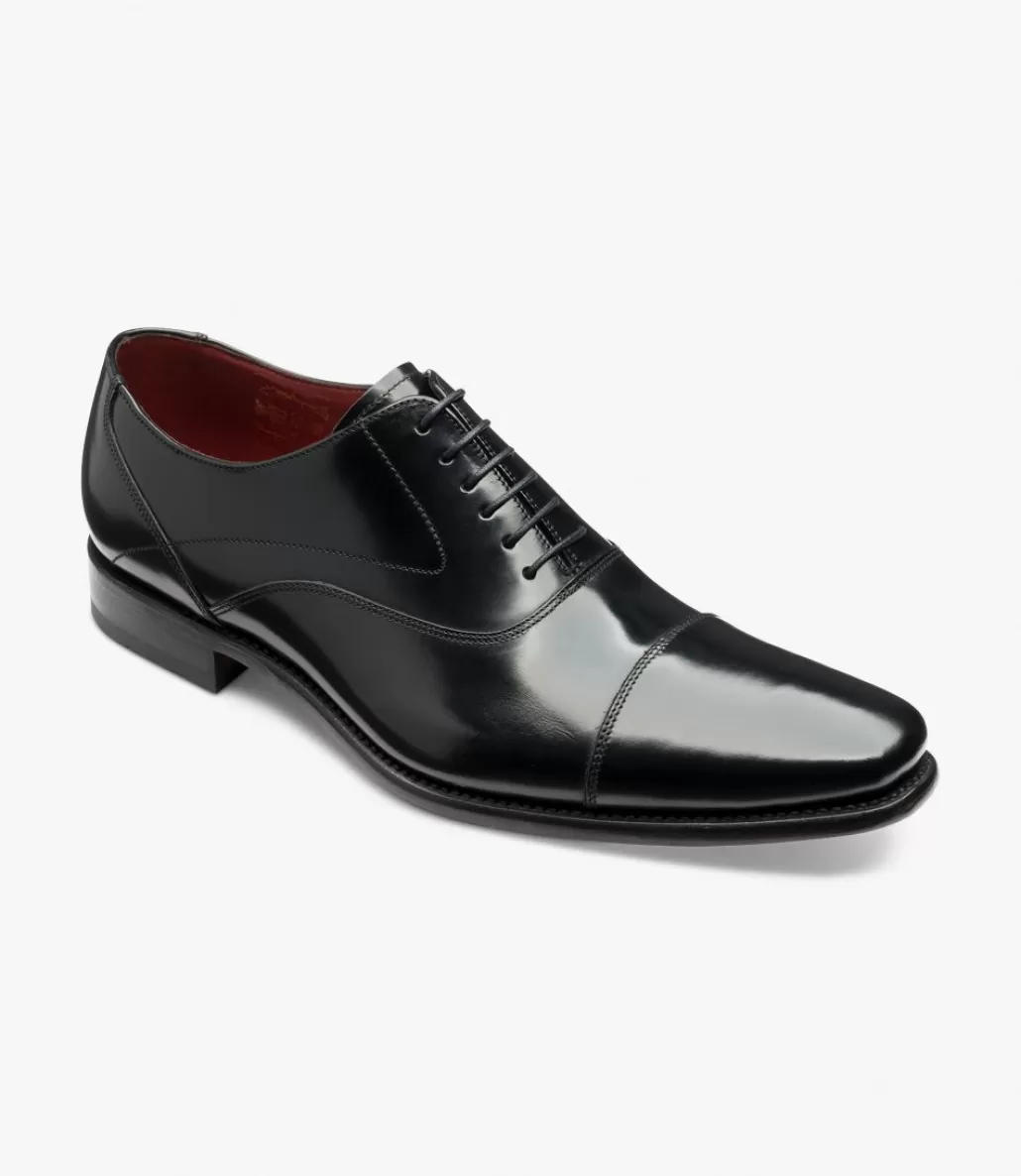 Goodyear Welted Shoes | Toe Caps | Loake Sharp Black