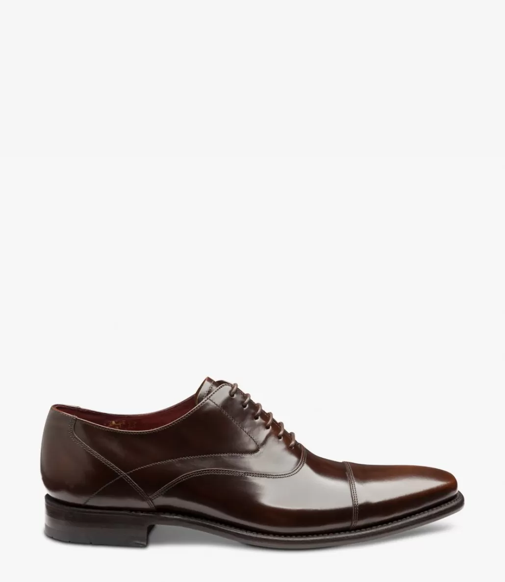 Goodyear Welted Shoes | Toe Caps | Loake Sharp Dark Brown