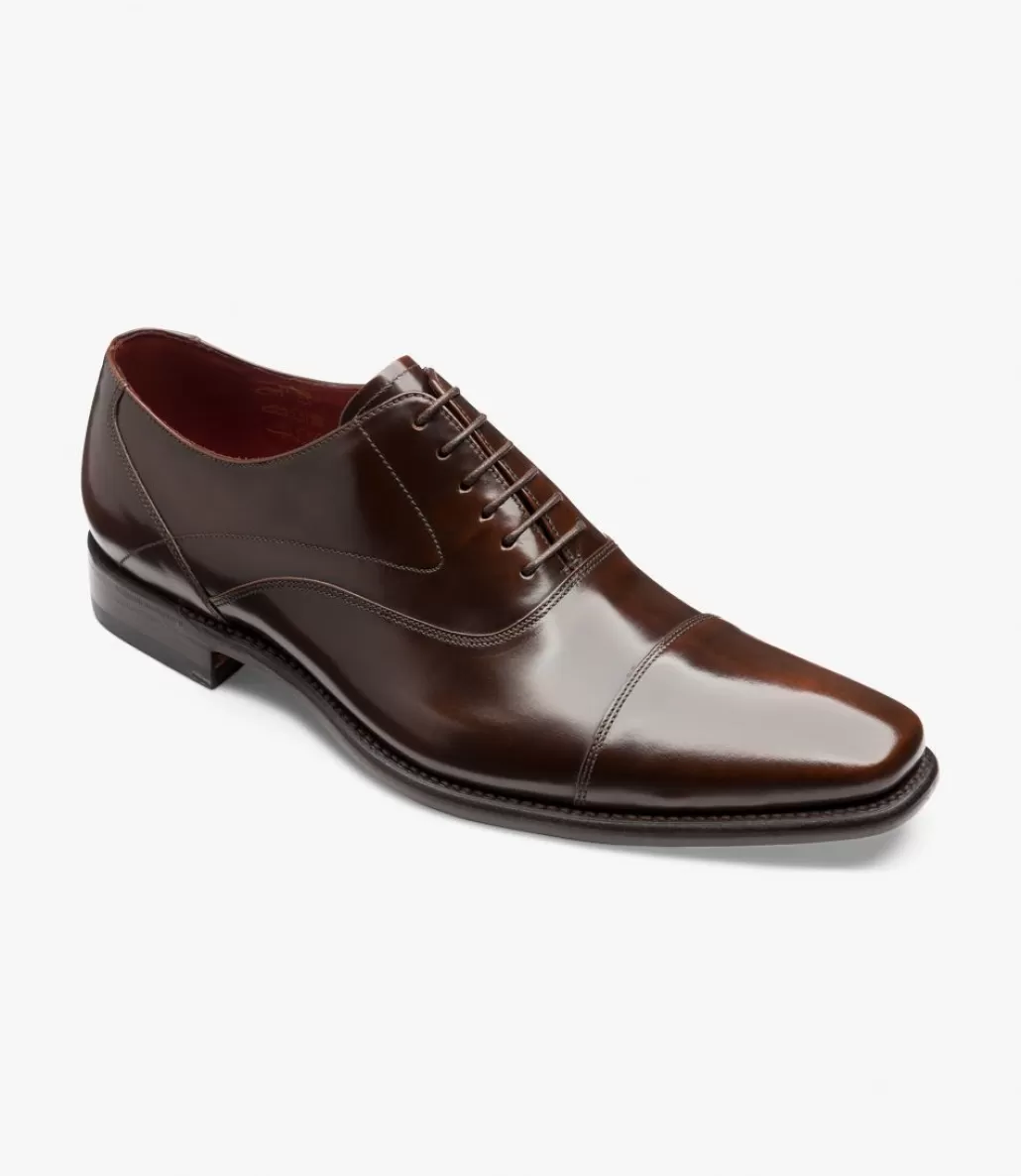 Goodyear Welted Shoes | Toe Caps | Loake Sharp Dark Brown