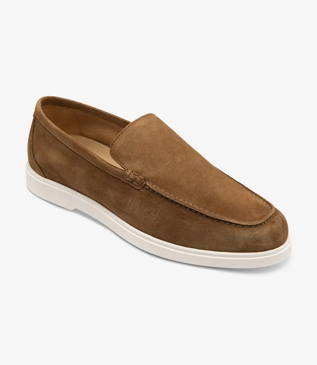 Loafers | Loake Tuscany Chestnut Brown Suede