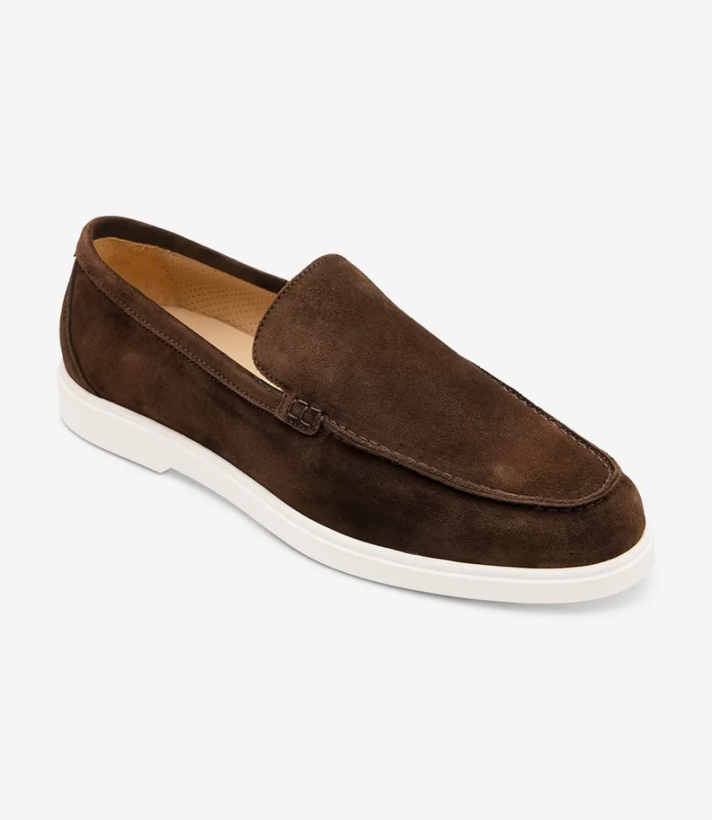 Loafers | Loake Tuscany Chocolate Brown Suede