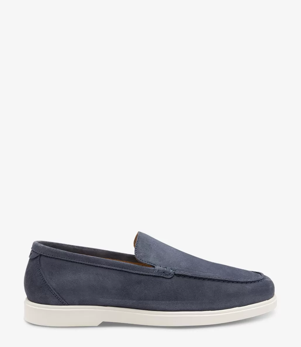 Loafers | Loake Tuscany Light Blue Suede