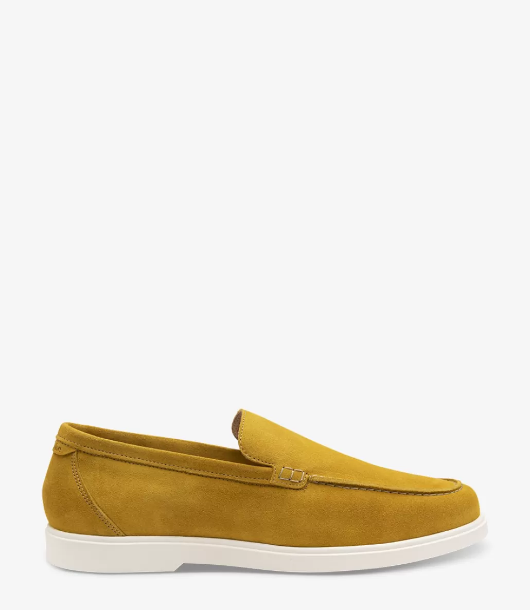 Loafers | Loake Tuscany Sunset Yellow Suede