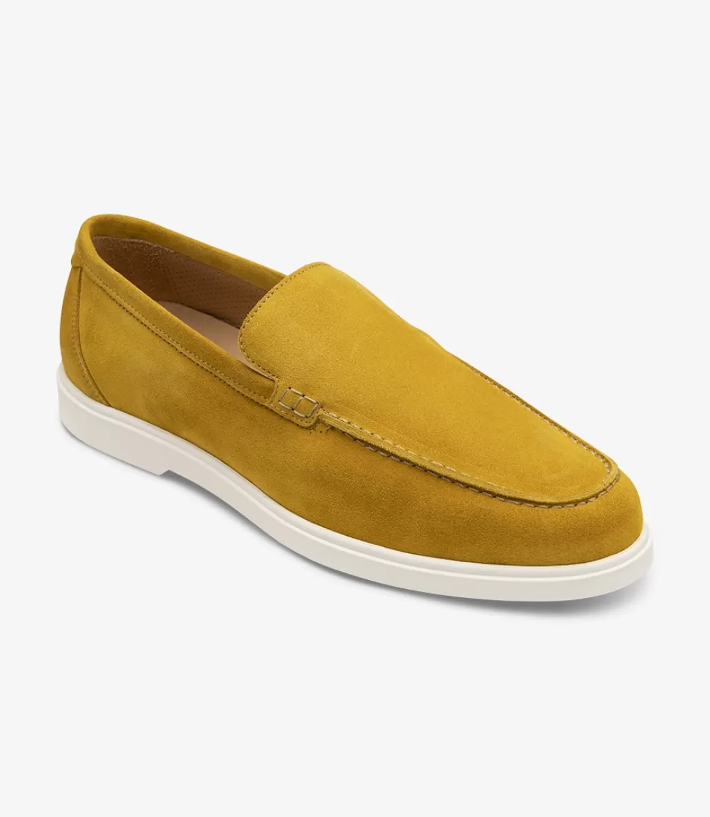 Loafers | Loake Tuscany Sunset Yellow Suede