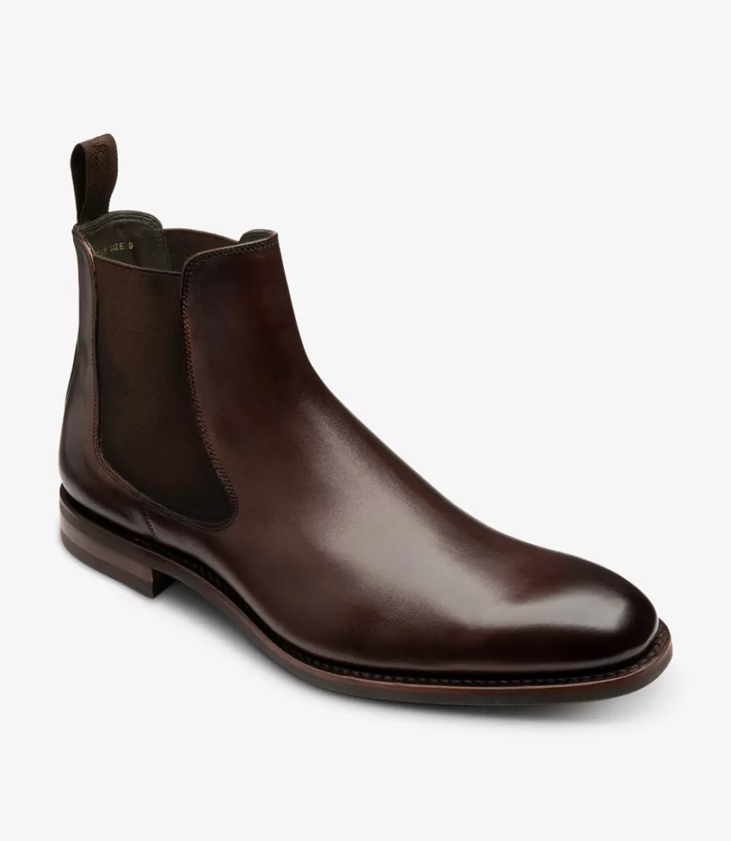 Goodyear Welted Shoes | Boots | Loake Wareing Dark Brown