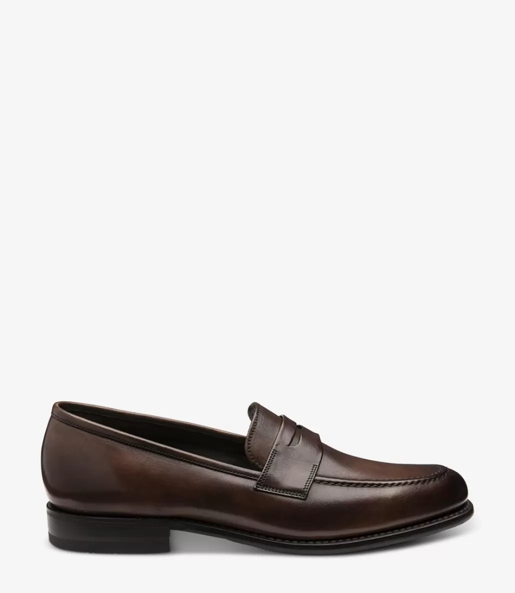 Goodyear Welted Shoes | Loafers | Loake Wiggins Dark Brown